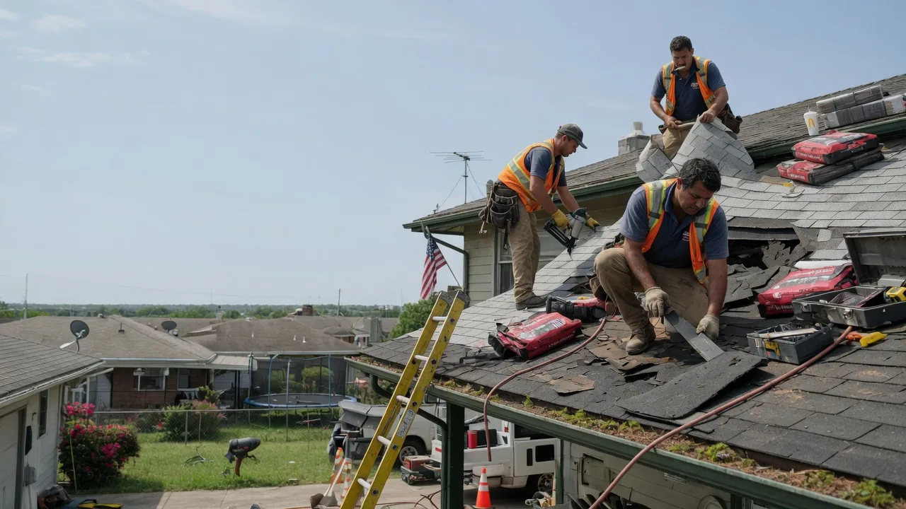 Roof Repair in Wyandotte, OK near me